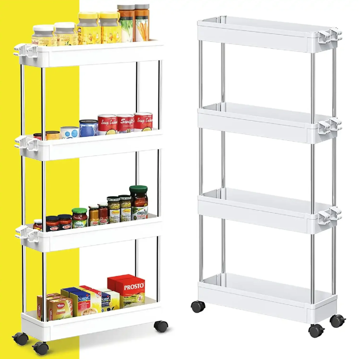 🌟 MAXSTORE Estante Organizador 4 Niveles para Baño y Cocina 📦